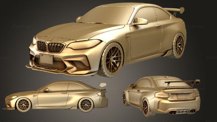 Vehicles (BMW M2 Competition, CARS_0788) 3D models for cnc